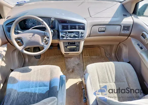 2000 Toyota Sienna Le из США, поврежденный, VIN 4T3ZF13C1YU251134